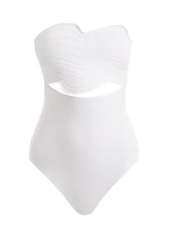 Adria White Swimsuit