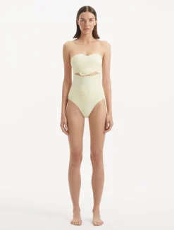 Adria Yellow Swimsuit