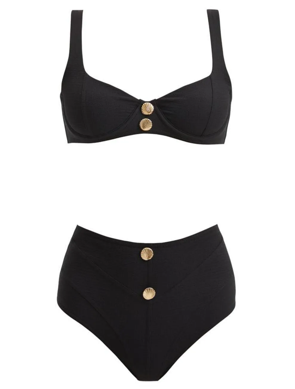 Adva Black Bikini Set