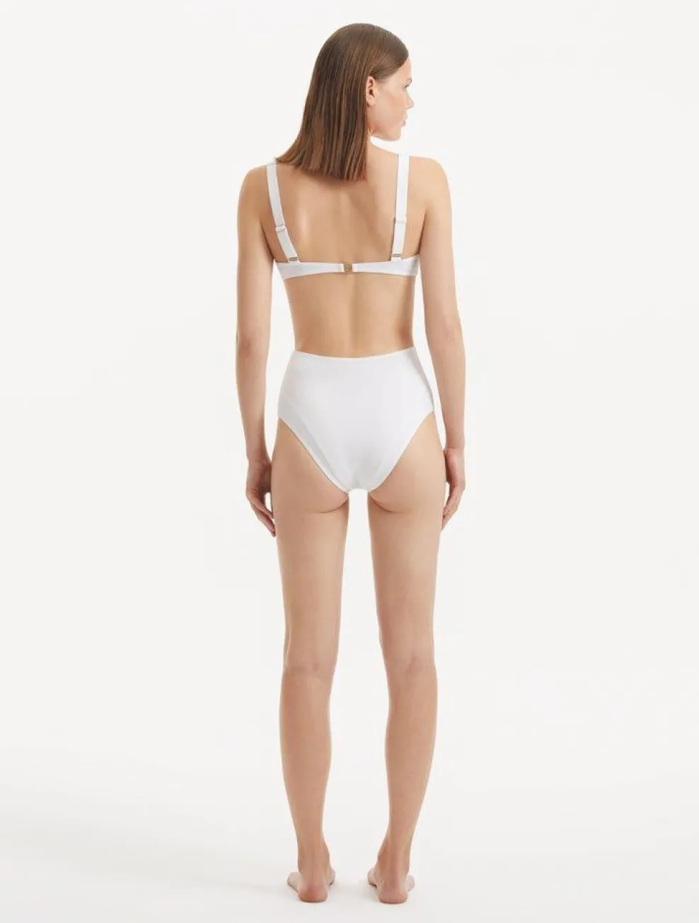 Adva White Bikini Bottom