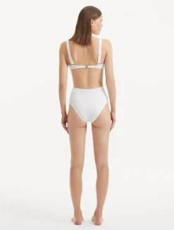 Adva White Bikini Top