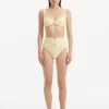 Adva Yellow Bikini Top