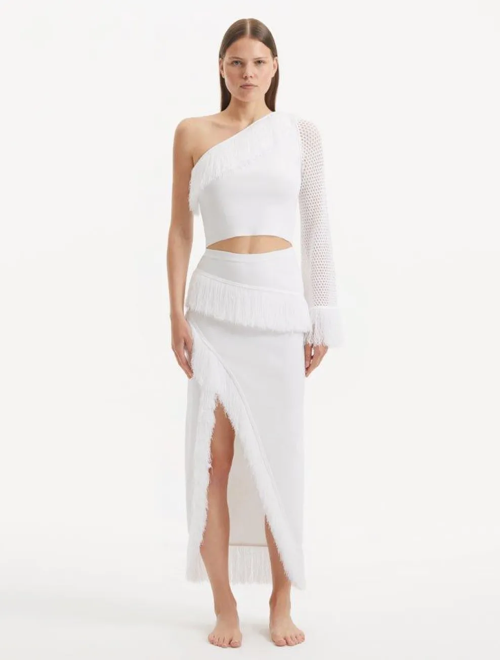 Alani White Skirt