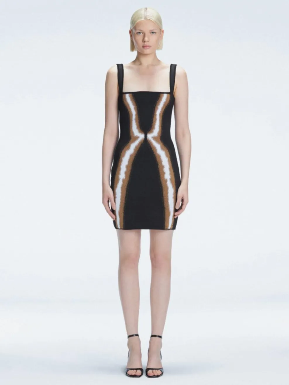 Anais Mini Black Degraded Dress