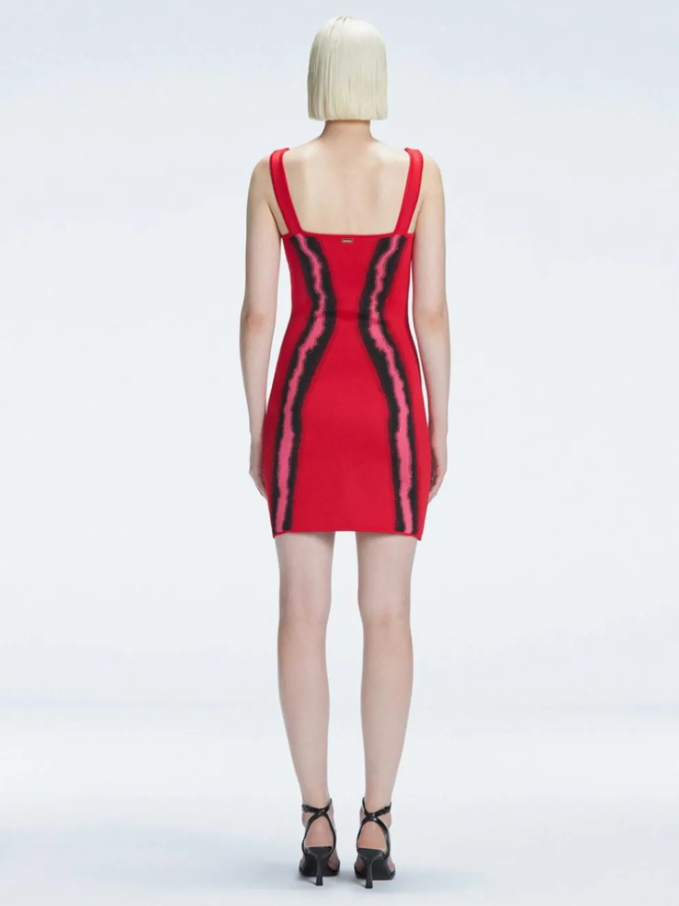Anais Mini Red Degraded Dress