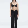 Angelique Black High Waist Beach Pant