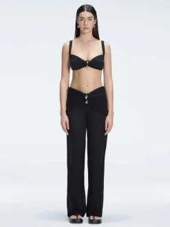 Angelique Black High Waist Beach Pant