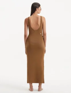 Aslışah Alkoçlar - Raine Brown Dress