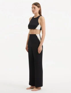 Augustine Black White Top