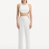 Augustine White Brown Top and Wade Pants