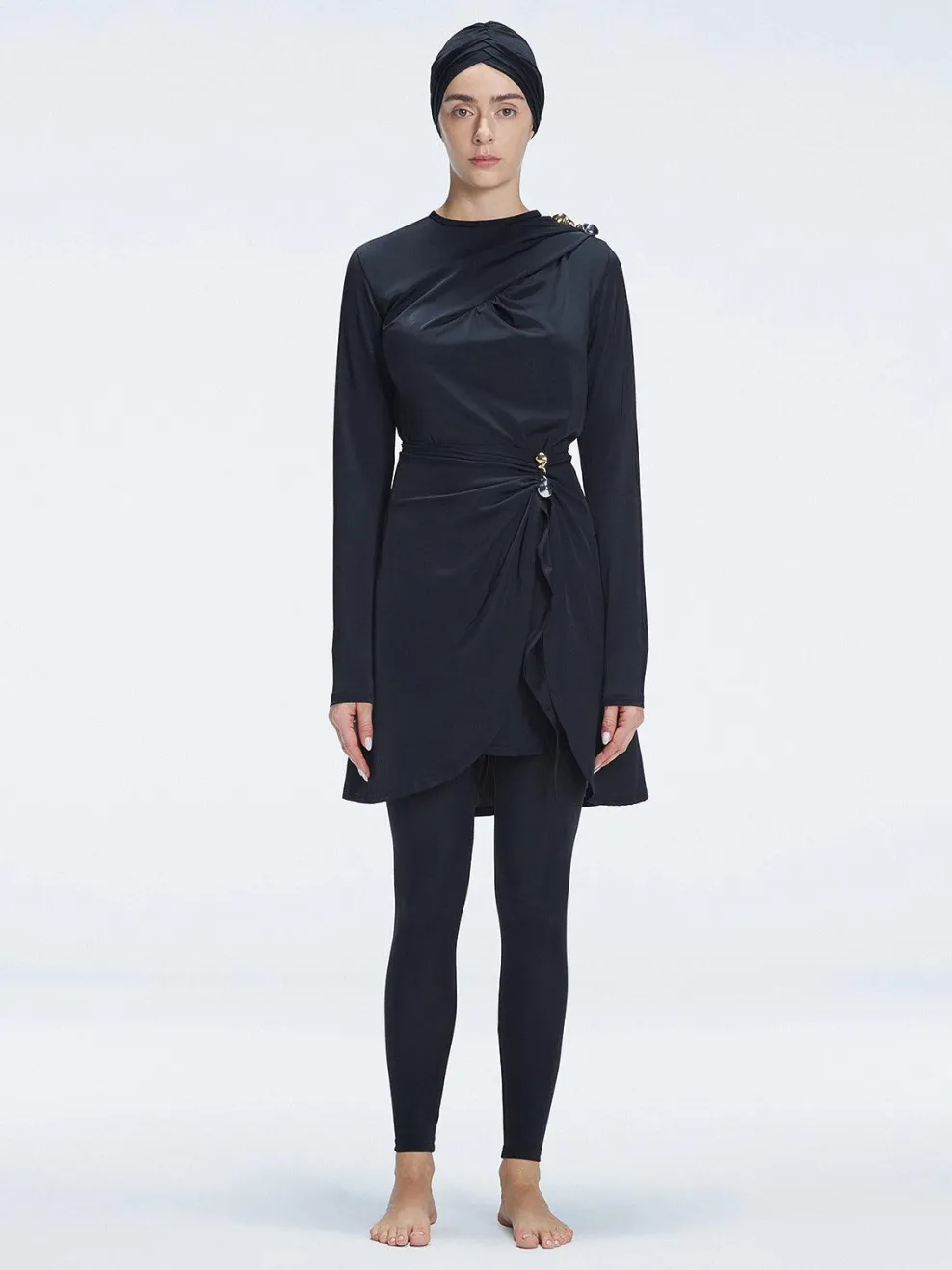 Azra Long Sleeve Accessorised Modest Swim Set