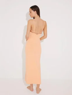 Beau Orange Dress