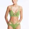 Cassia Green Bikini Bottom