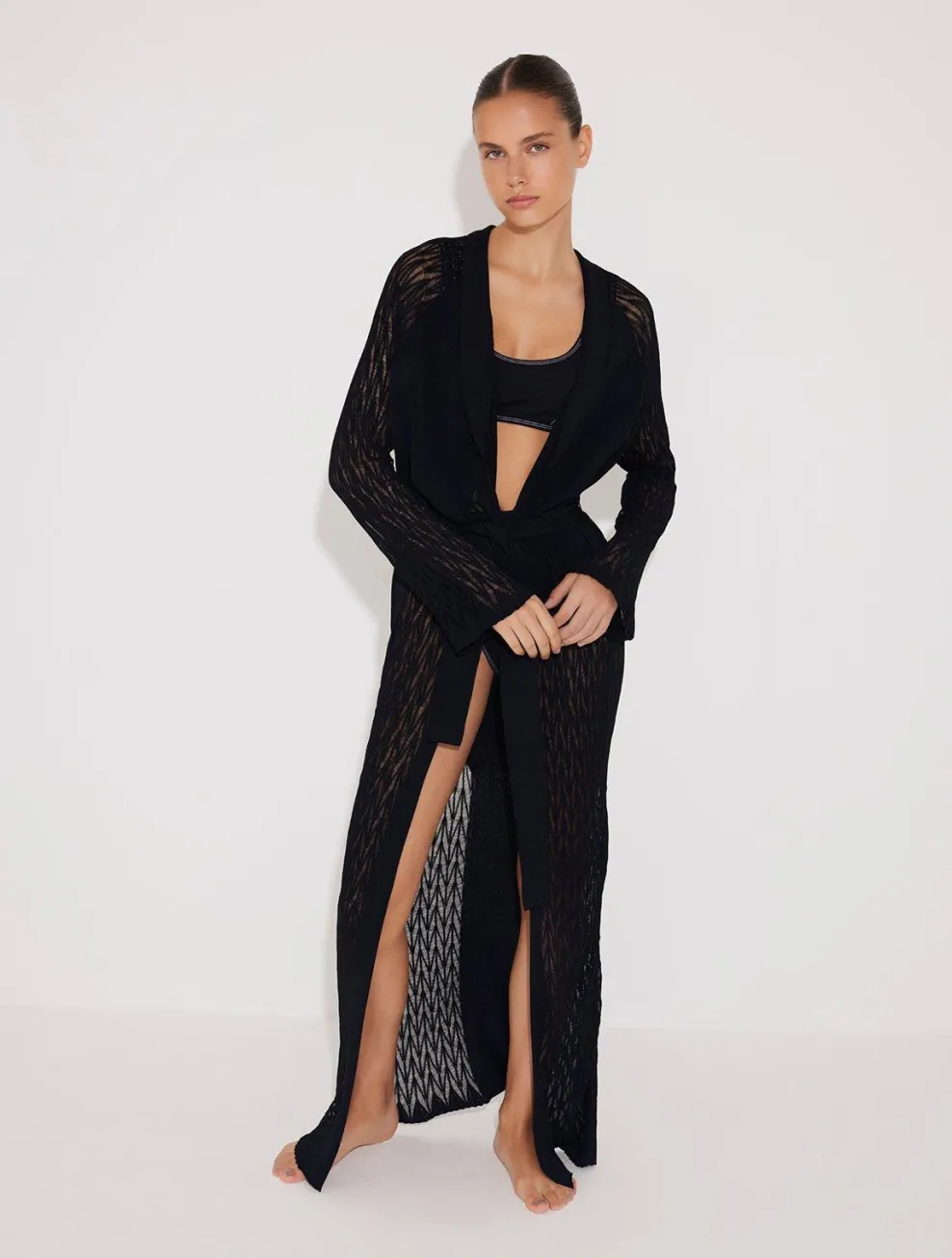 Chad Black Kaftan