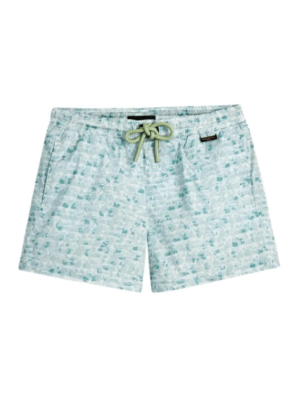 Charlie Green Abstract Kids Shorts