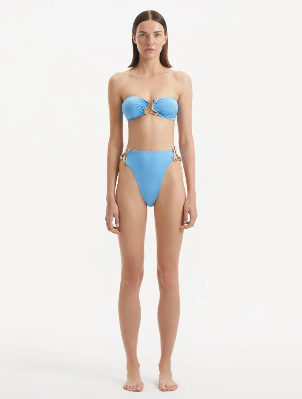 Clyde Baby Blue Bikini Set