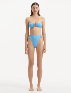 Clyde Baby Blue Bikini Top