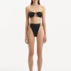 Clyde Black Bikini Top