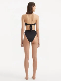 Clyde Black Bikini Top