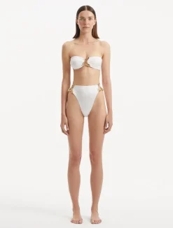 Clyde White Bikini Set