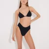 Como Black Bikini Bottom