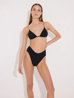 Como Black Bikini Bottom