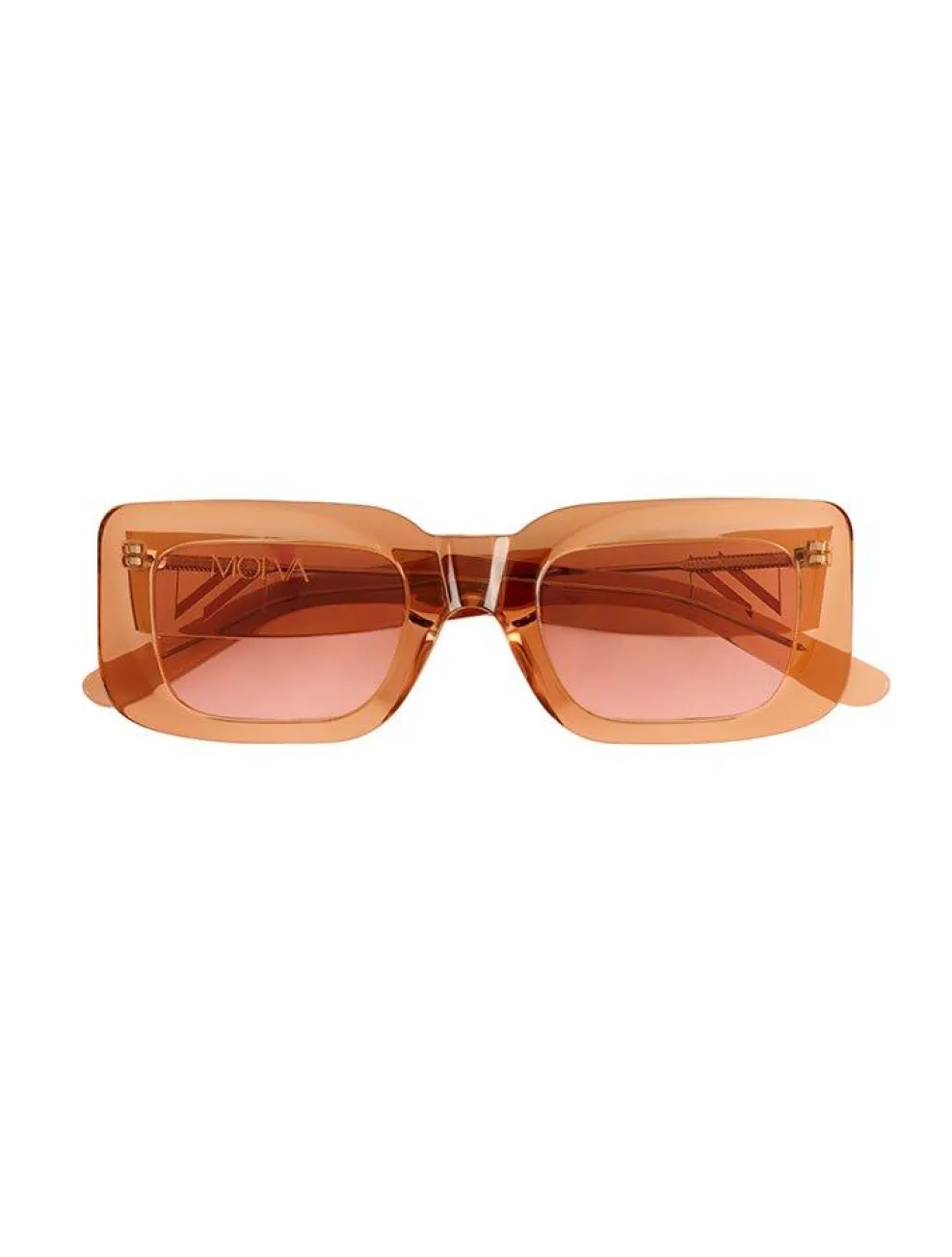 Dilan Deniz - Marche Transparent Beige Sunglasses