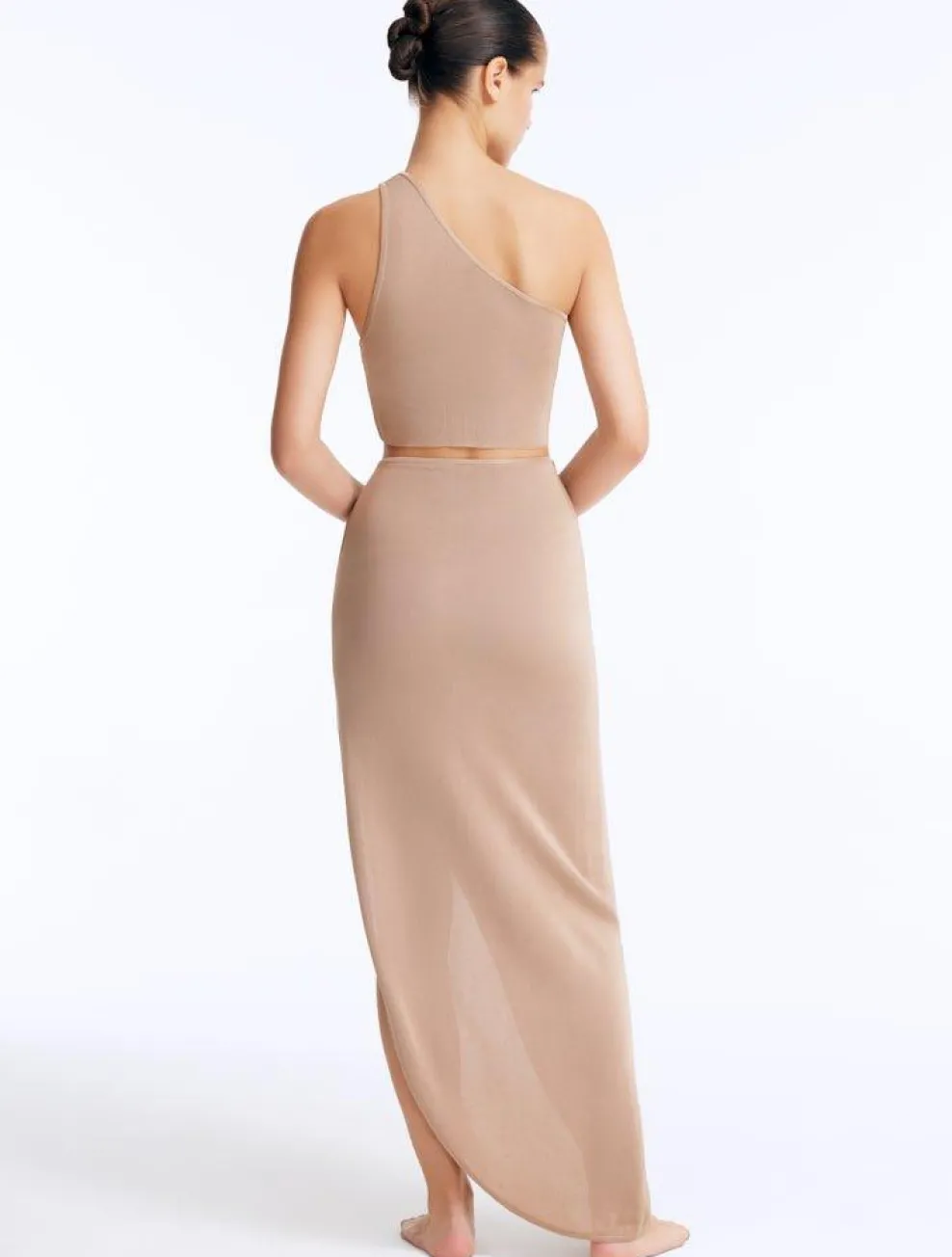 Eila Bronze Top and Lyndon Bronze Skirt Set