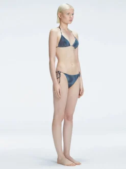 Elvira Jain - Hermione Two Piece Black Bikini Set - Evita Black Sarong