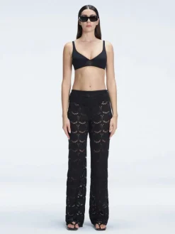 Elysia Black High Waist Pants