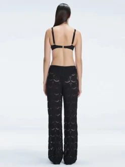 Elysia Black High Waist Pants