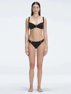 Emilia Black Two Piece Bikini Sets