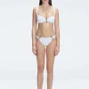 Emilia White Hipster Bikini Bottom