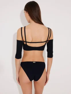 Erie Black Bikini Bottom