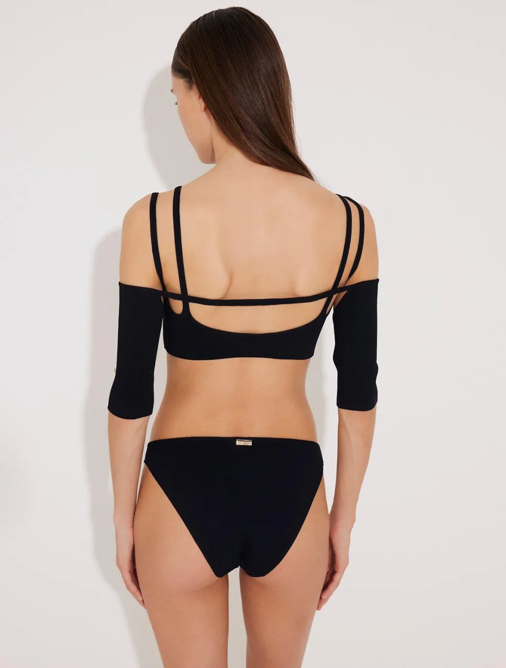 Erie Black Bikini Top