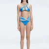 Eva Blue Two Piece Bikini Set
