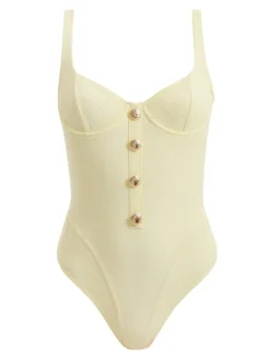 Şeyma Subaşı - Reva Yellow Swimsuit
