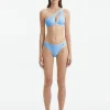 Eyre Baby Blue Bikini Top