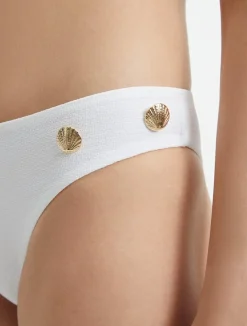 Eyre White Bikini Bottom