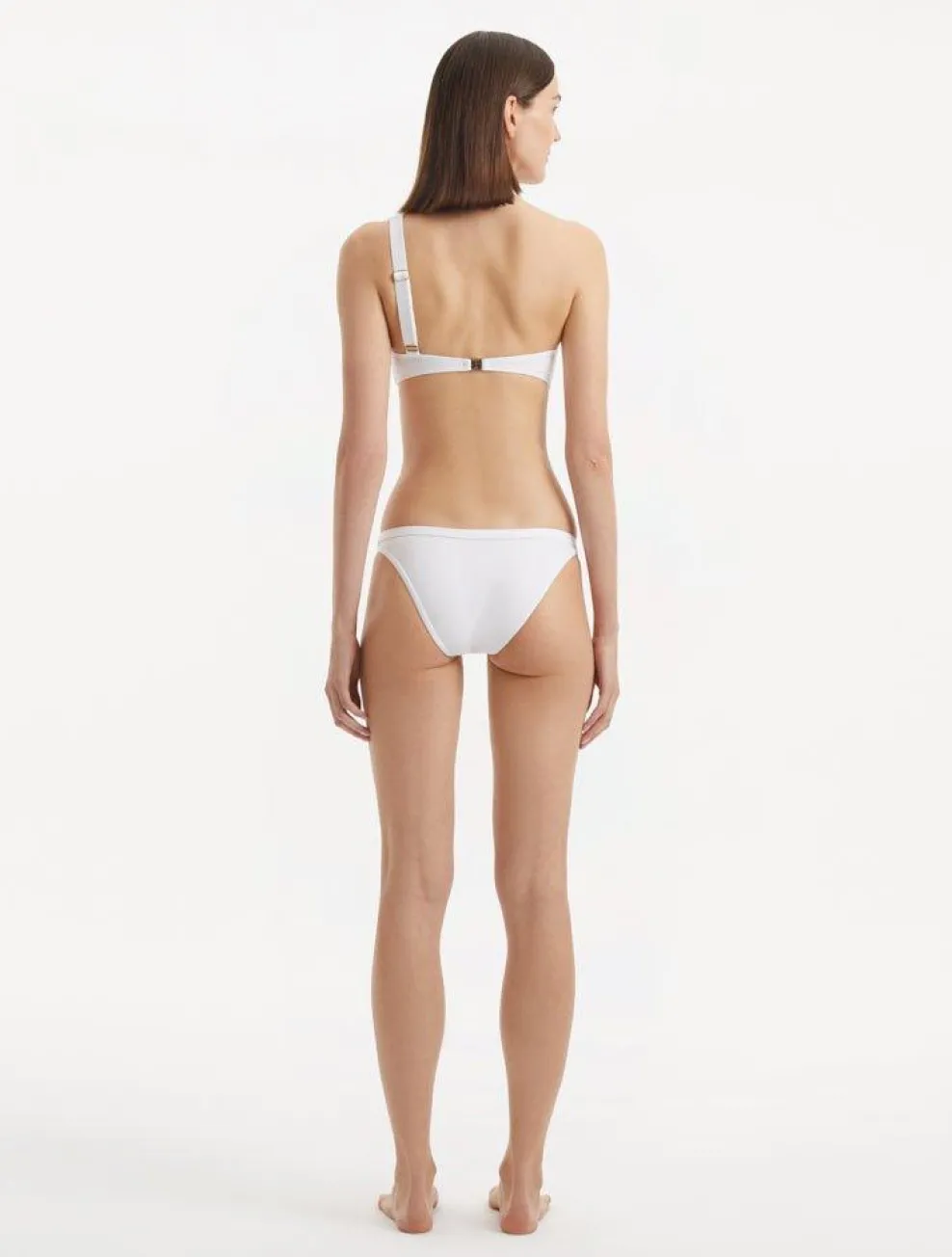 Eyre White Bikini Top