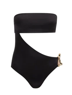 Gigi u0026 Bella Hadid - Marilla Black Swimsuit