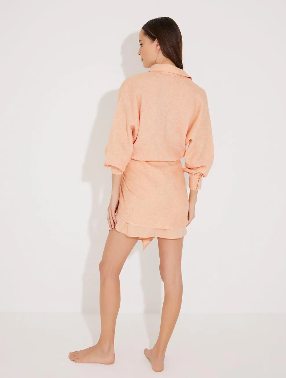 Guadalupe Orange Dress