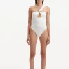 Halin White Swimsuit