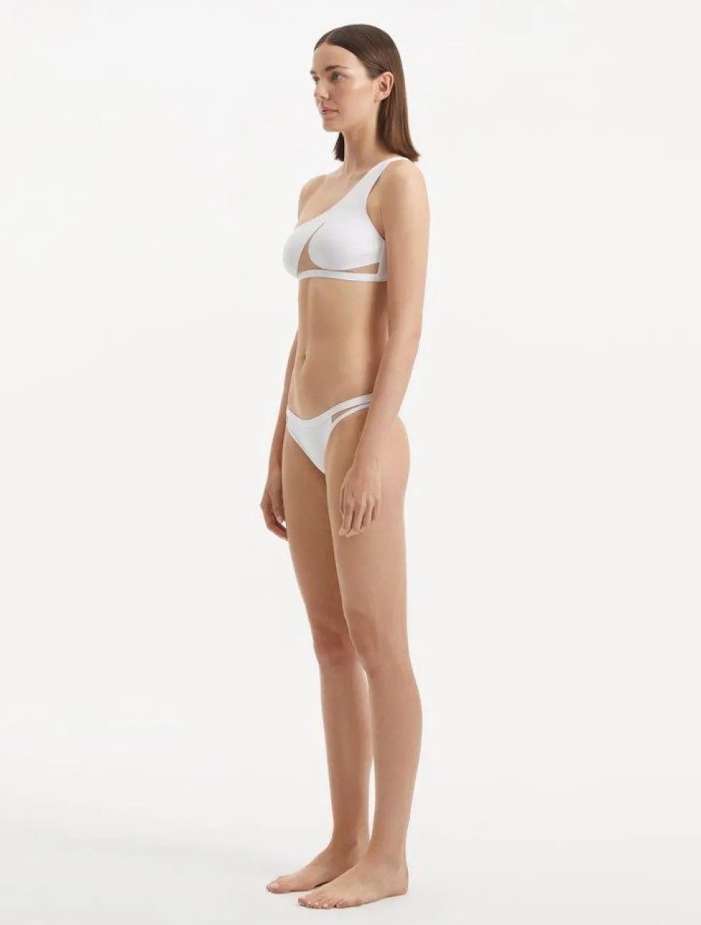 Harbor White Bikini Bottom