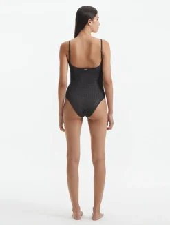 Hartley Silver Swimsuit