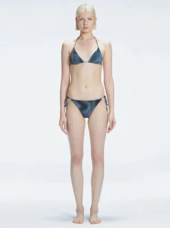 Hermione Black Tie Side Bikini Bottom