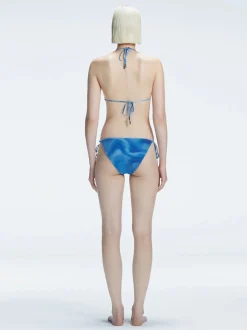 Hermionie Blue Two Piece Bikini Set