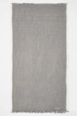 Ibiza Dark Grey/Ecru Towel