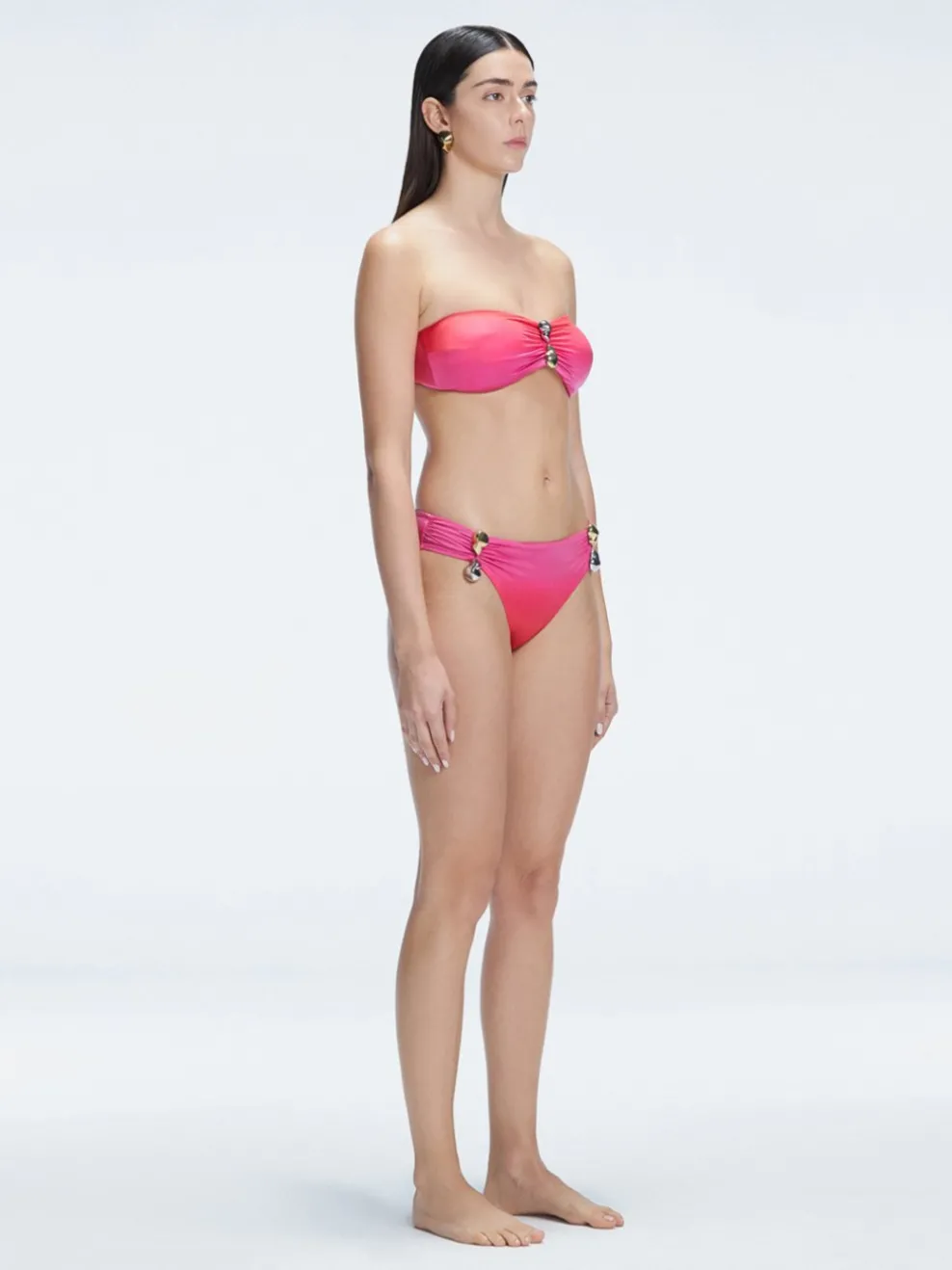 Ilana Gradient Bandeau Bikini Top