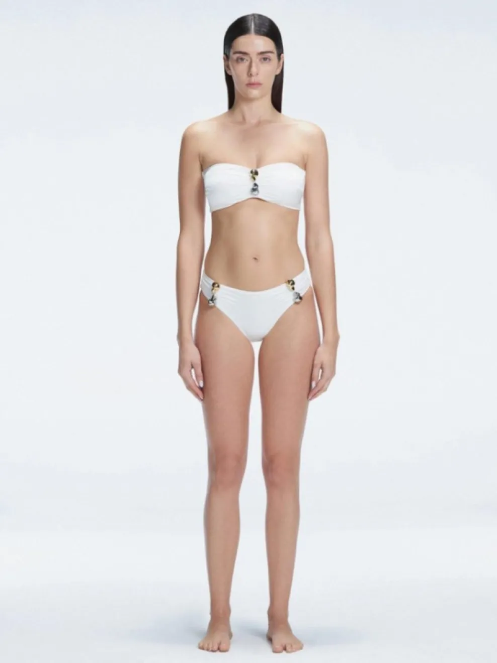 Ilana White Hipster Bikini Bottom